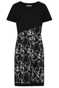 Alaia Swirl Print Dress-Dress-White finn