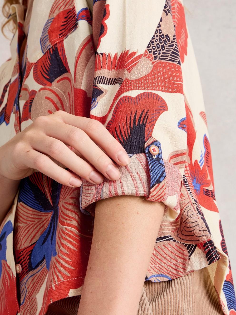 White Stuff Sophie Printed Shirt