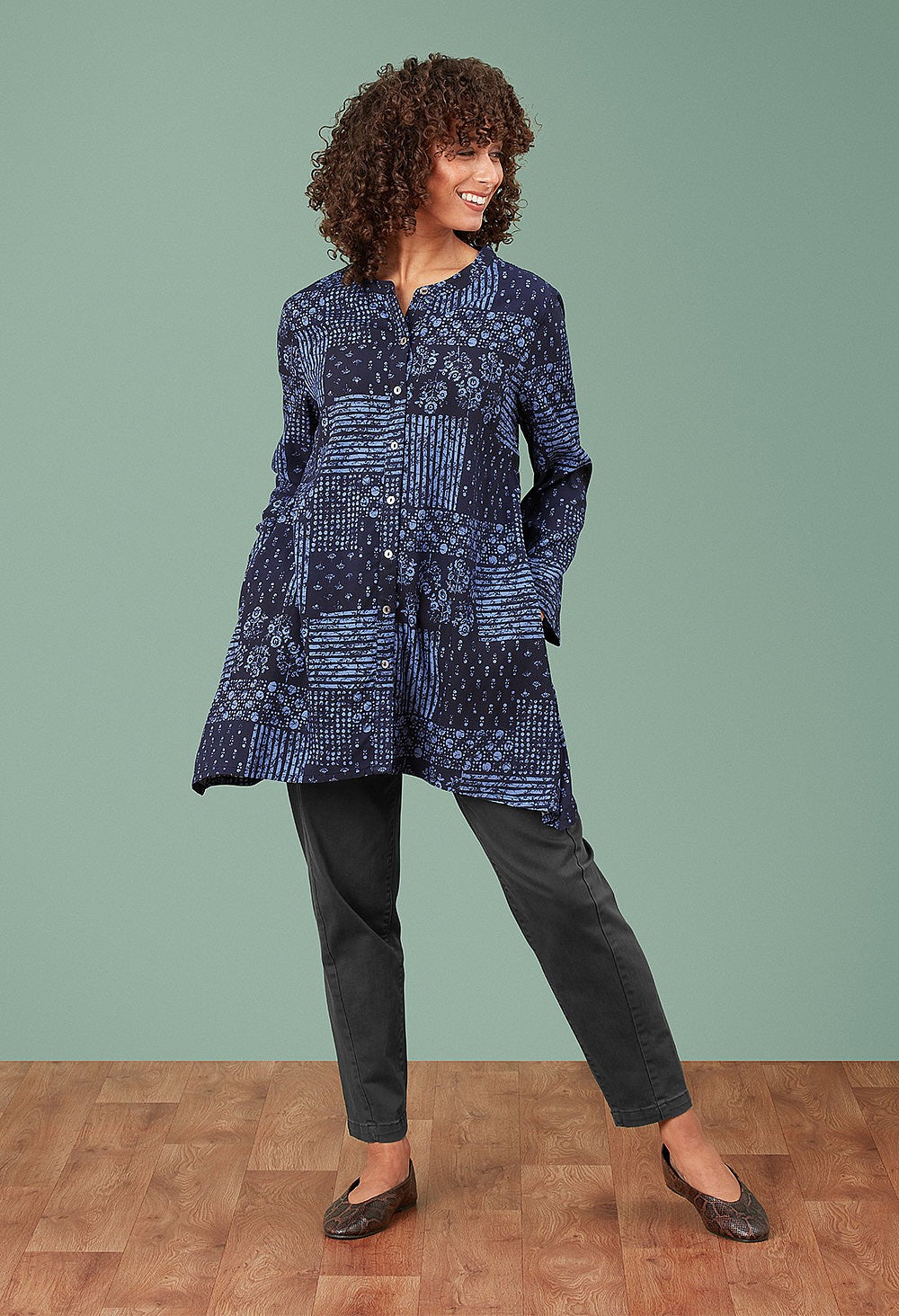 Adini LANTERN SHIRT PAPIA PATCH