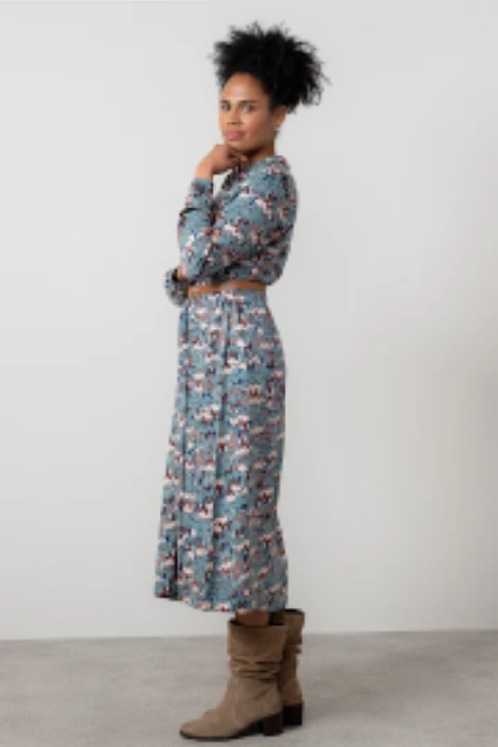 Lily and Me Seasons Dress Clover-Lily and Me-White finn