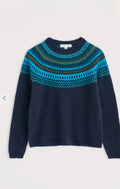 Seasalt Annik Fair Isle Jumper-Seasalt-White finn