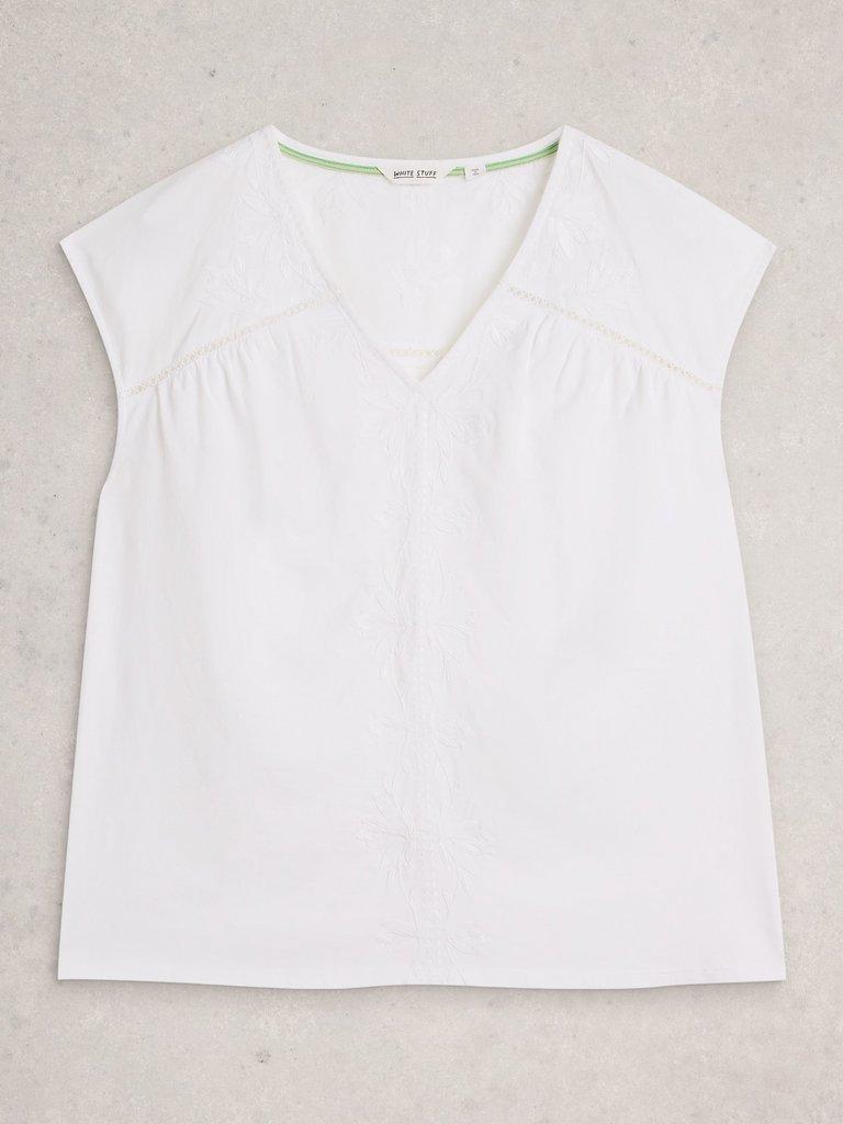 White Stuff FLISS FLORAL V NECK TOP