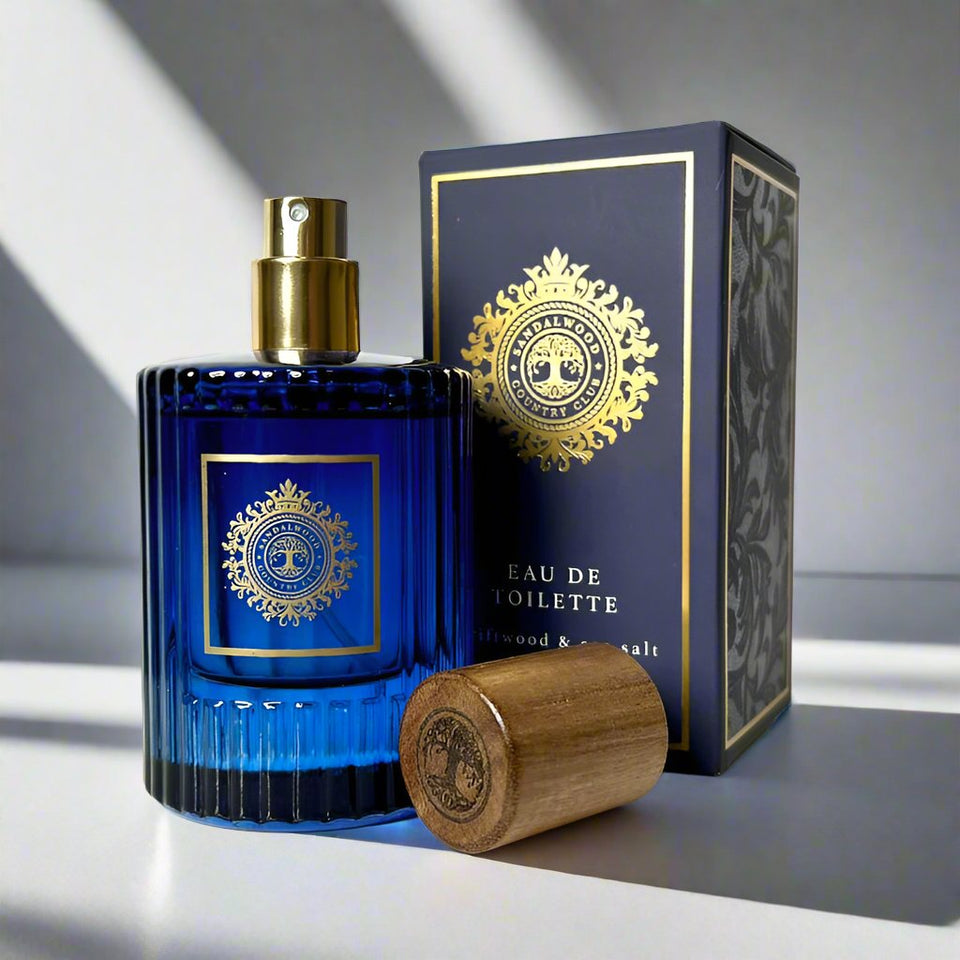 Sandalwood Country Club Driftwood and Sea Salt EDT 50ml-Somerset Toiletries-White finn