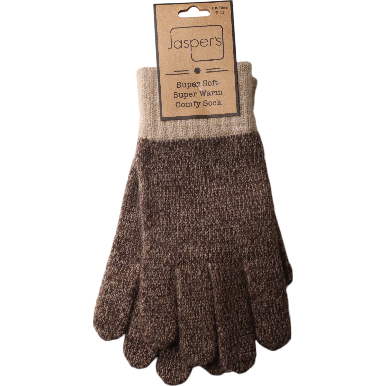Jess and lou Cosy Marl Gloves-Gloves-White finn