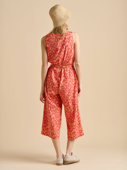 Brakeburn Sundown Jumpsuit-White finn
