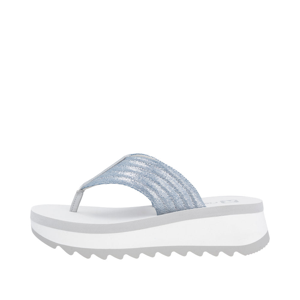 Rieker Fitflop W3054-14-Footwear-White finn