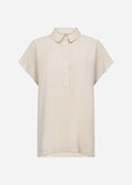 Soya Concept Ina 62 shirt Top-Shirts & Tops-White finn