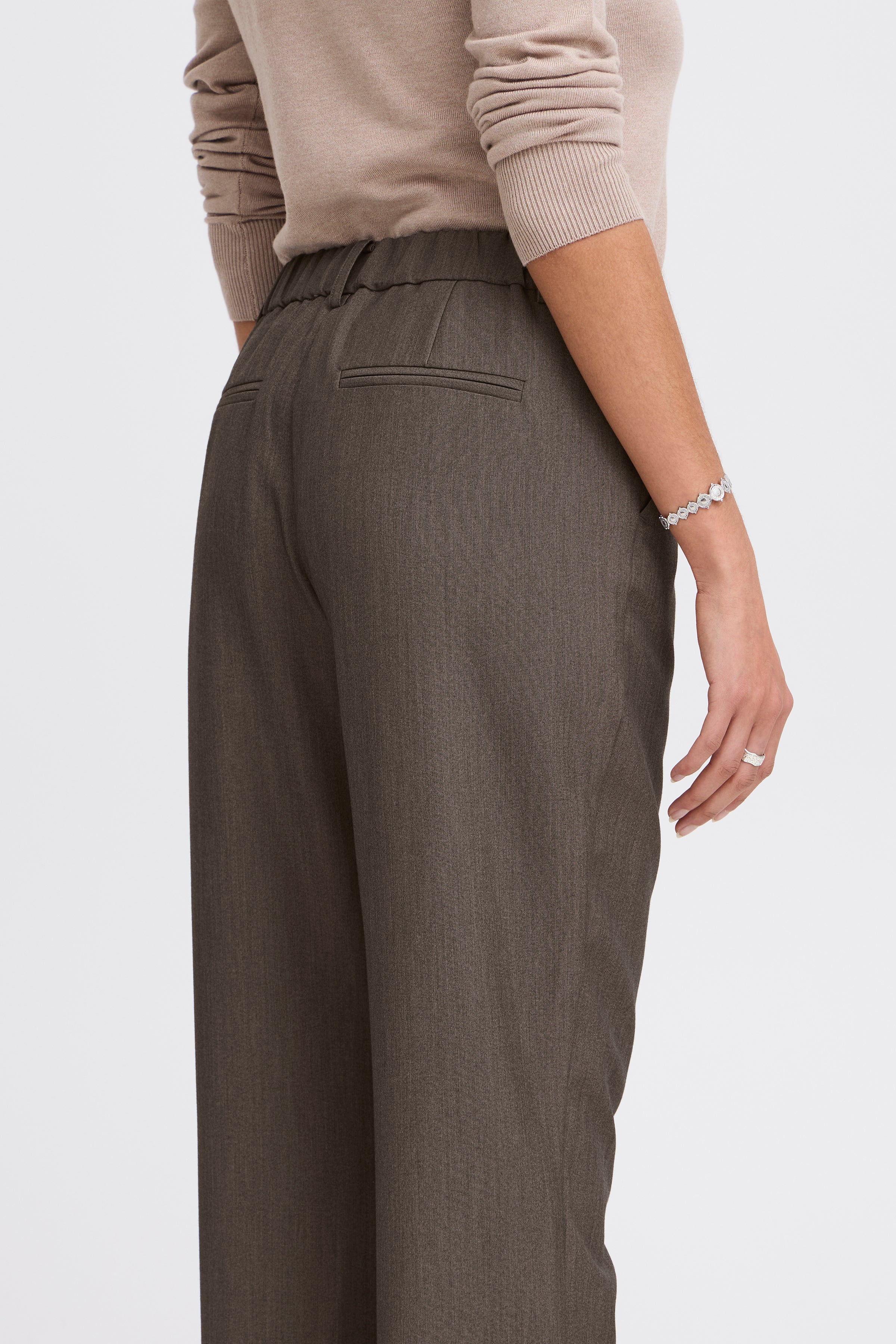 B young Bydanta Trouser-Trouser-White finn