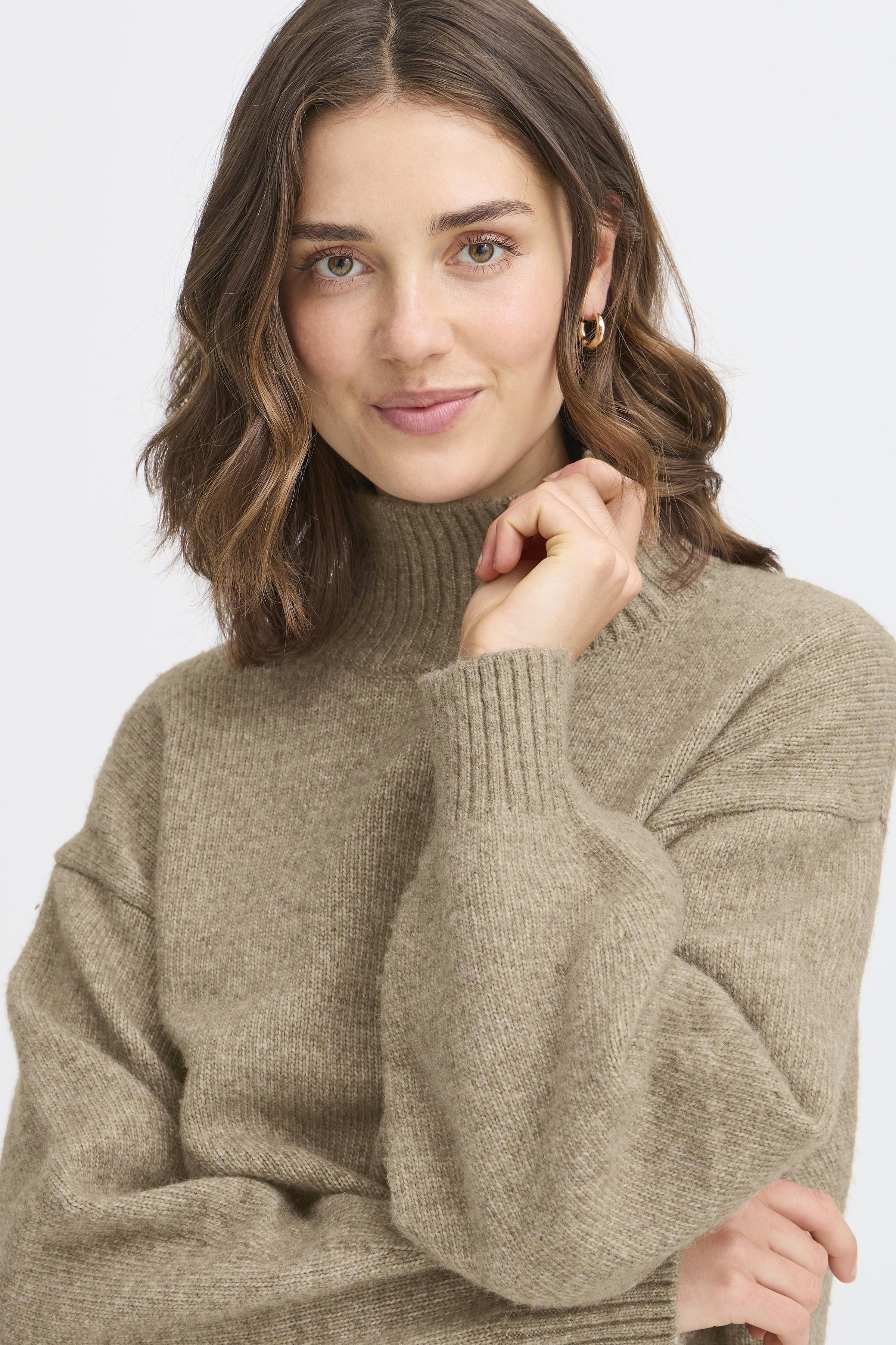 Fransa Frgigi pullover 1-Knitwear-White finn
