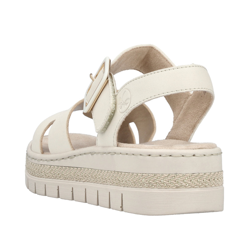 Rieker Sandal V4952-Rieker-White finn