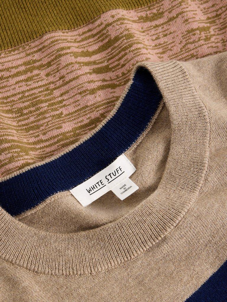 White Stuff Katie Stripe Jumper-Jumper-White finn