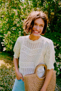 B young Bynajo Short Sleeve Jumper 2-knitwear-S-Cream-