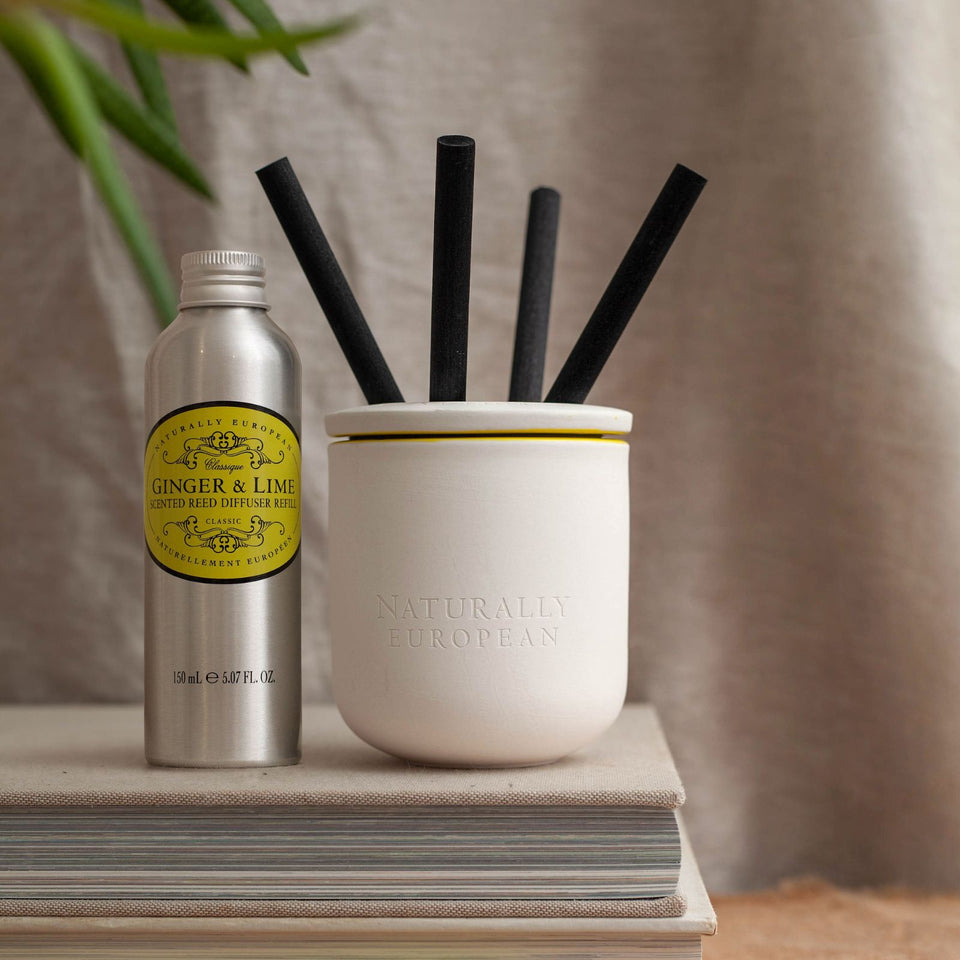 Naturally European Ginger and Lime 150ml Diffuser