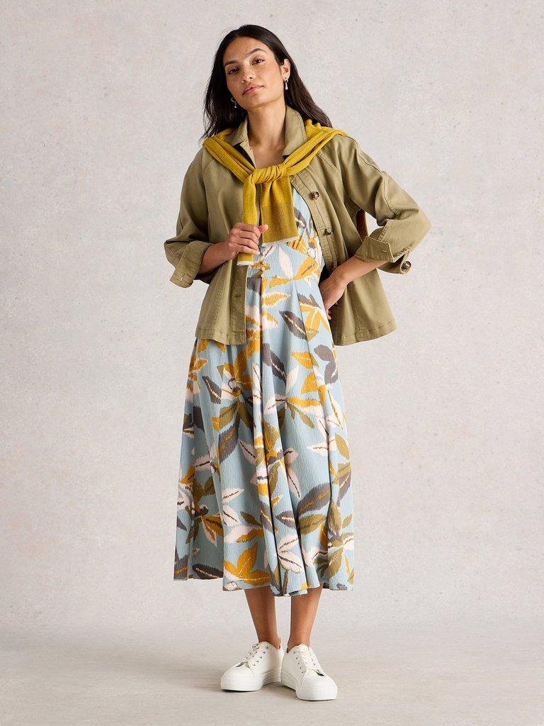 White Stuff Hazel Bias Cut Dress-Dress-White finn