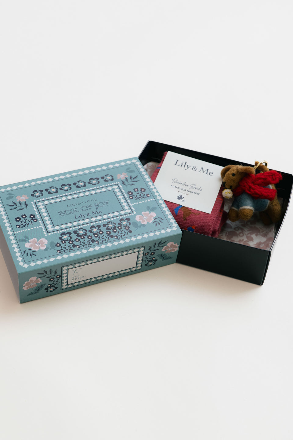 Lily & Me WINDY DAY DOGS SOCK GIFT BOX