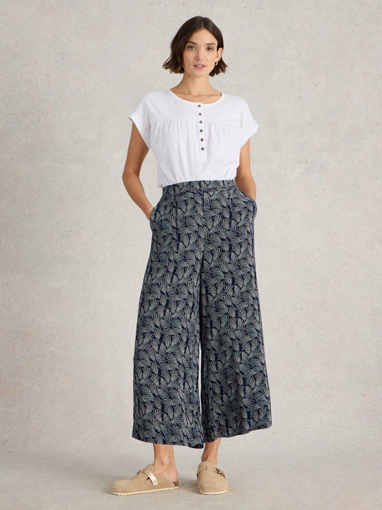 White Stuff Lisette Culottes-Trouser-White finn