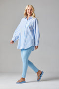 Alice Collins Alison Shirt-Shirts & Tops-10-Navy/White-