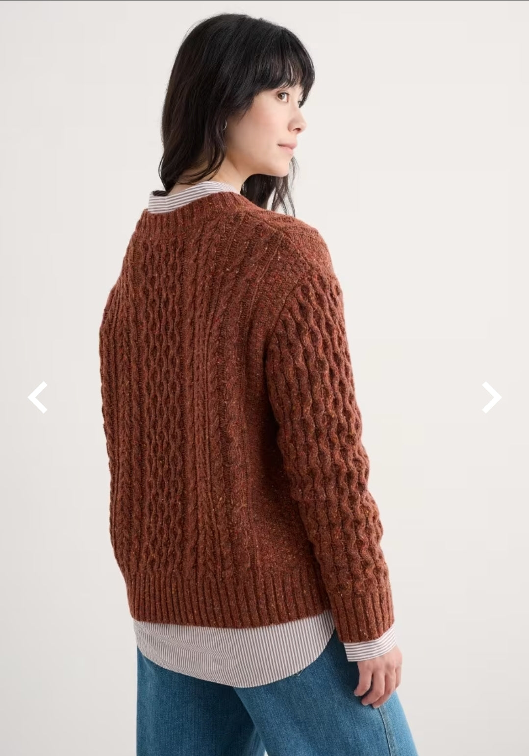 Seasalt Newlyn Cable Knit Jumper