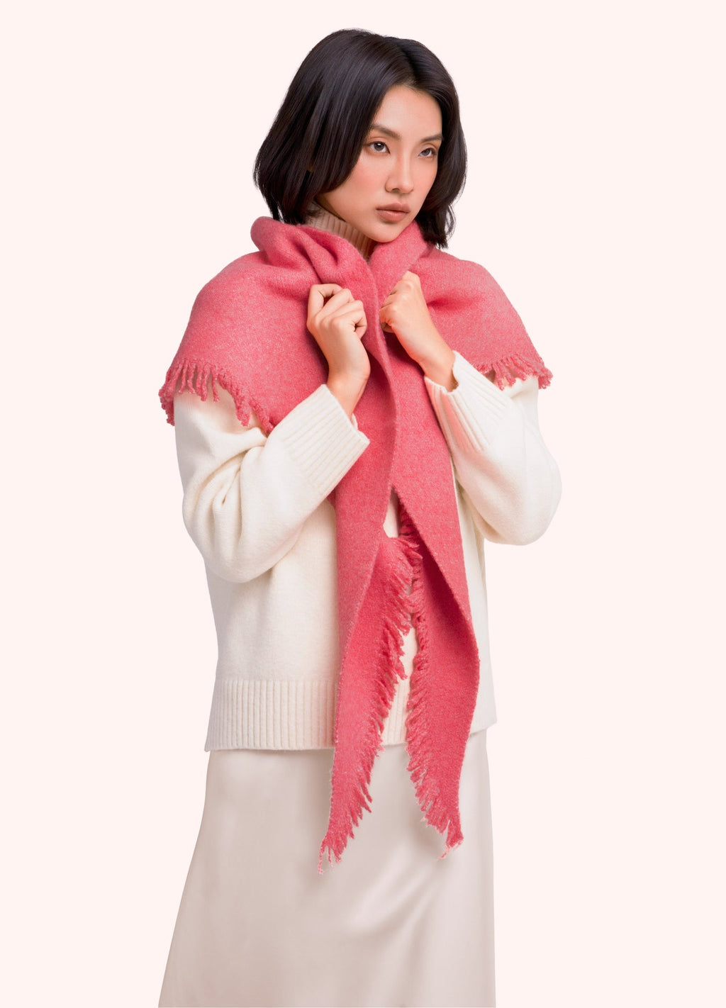 Powder Emily Scarf, Coral