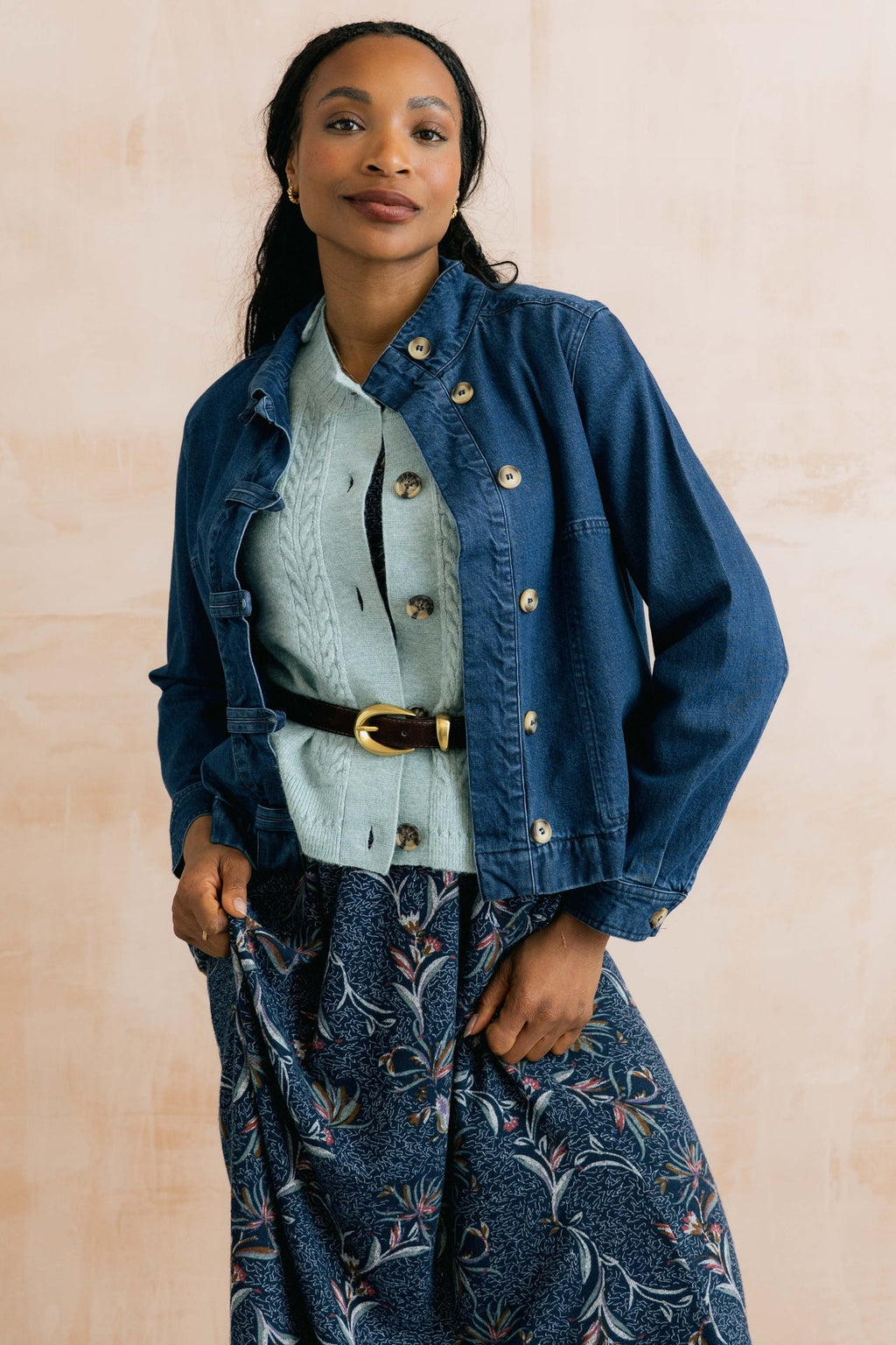 Lily and Me Docklands Denim Jacket Blue
