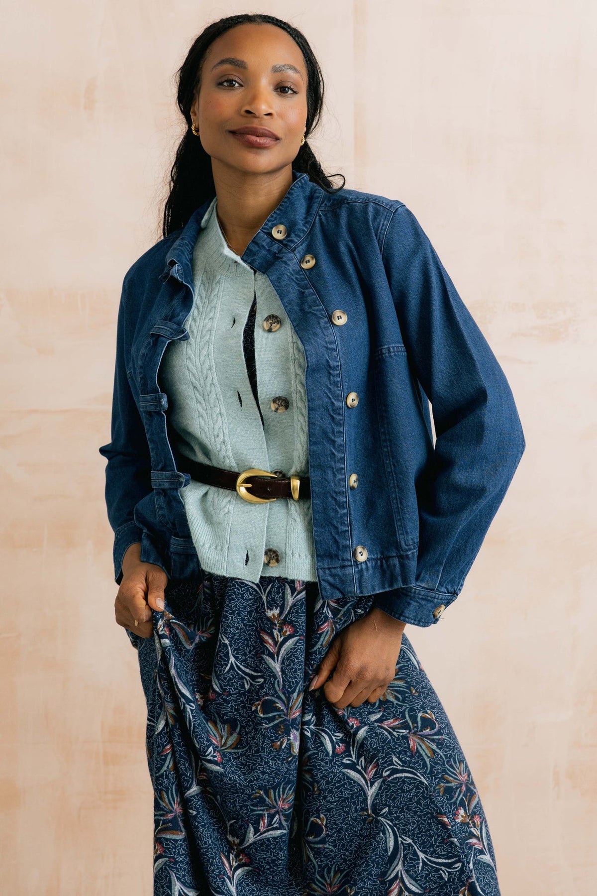 Lily and Me Docklands Denim Jacket Blue