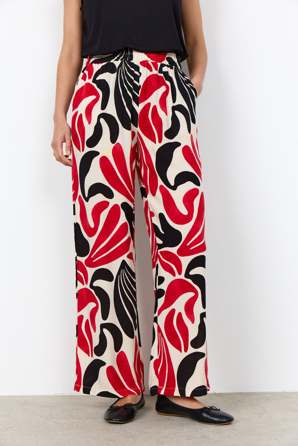Soya Concept SC-FELDI 3-C Pants Red