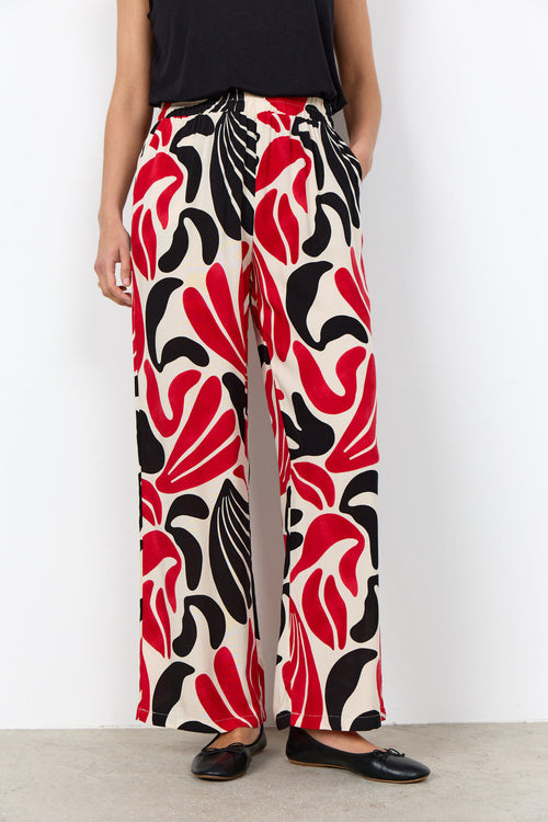 Soya Concept SC-FELDI 3-C Pants Red