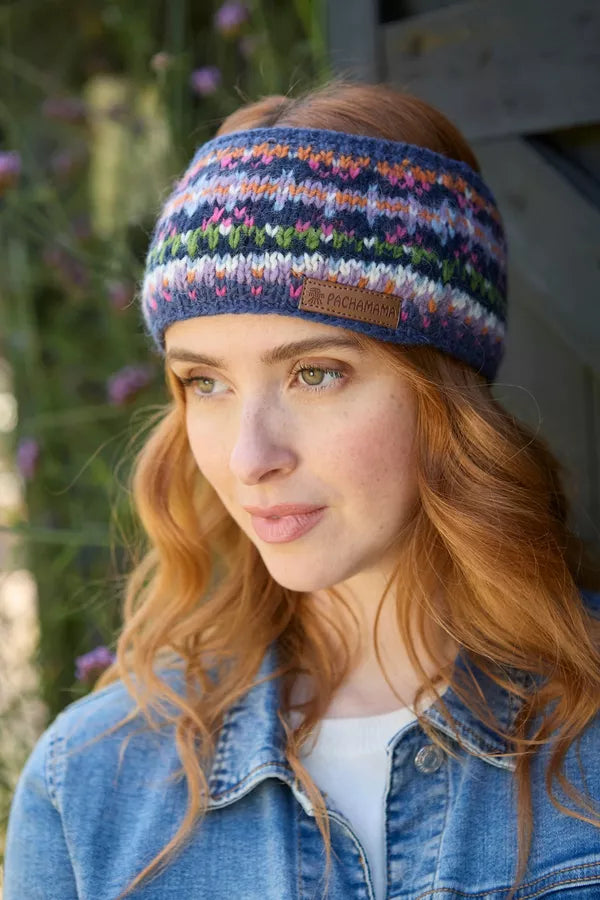 Pachamama Iona Headband-Pachamama-White finn