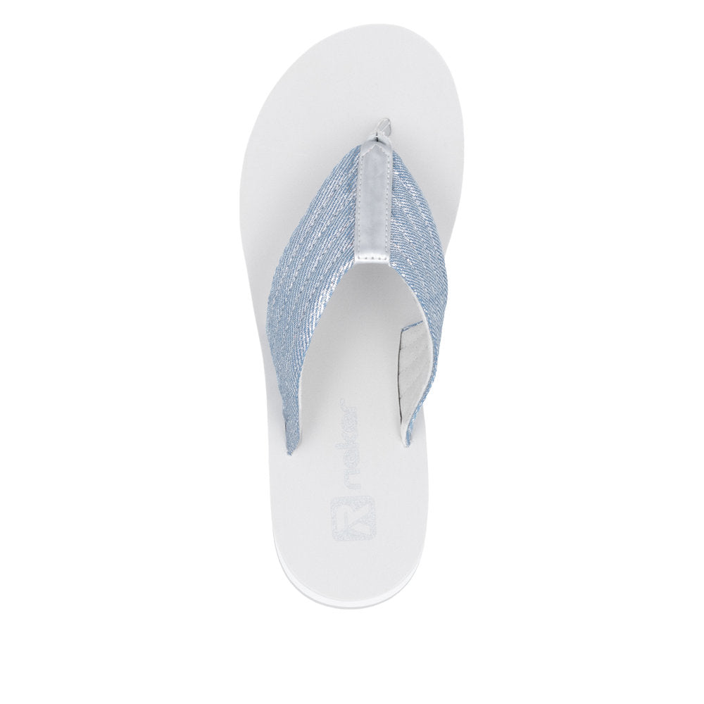 Rieker Fitflop W3054-14-Footwear-White finn