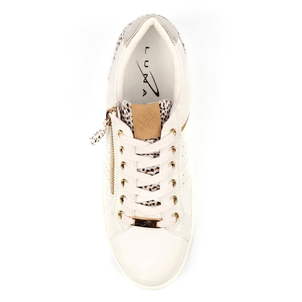 Lunar Presley White Trainer-Footwear-37-
