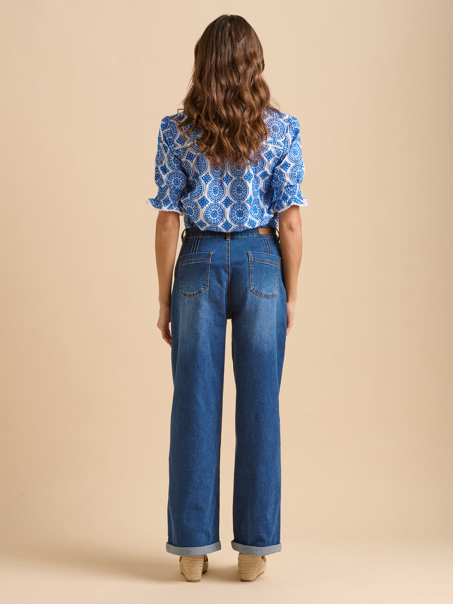 Brakeburn Wide Leg Jeans
