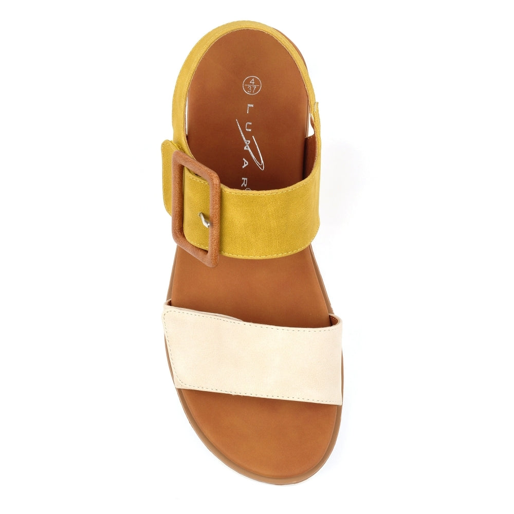 Lunar Gabby Sandal-Lunar-White finn