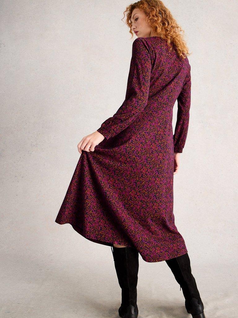 White Stuff Megan Jersey midi Dress-Dress-White finn