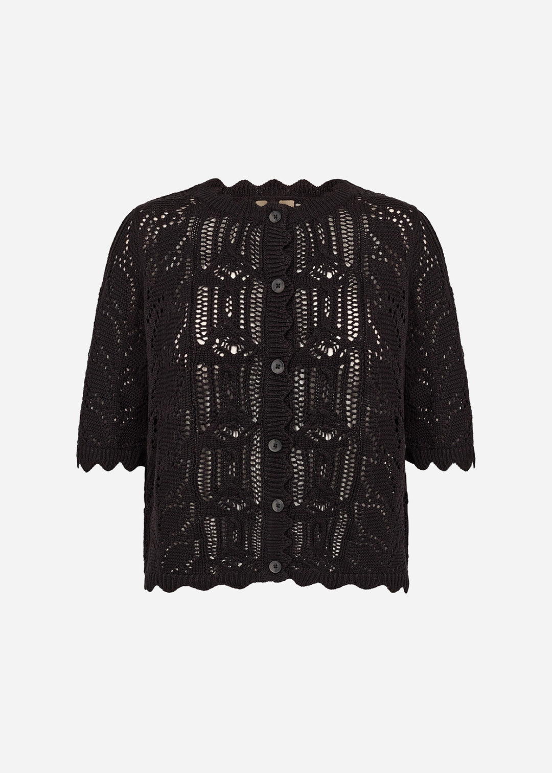 Soya Concept Perry 9 Cardigan-Knitwear-White finn
