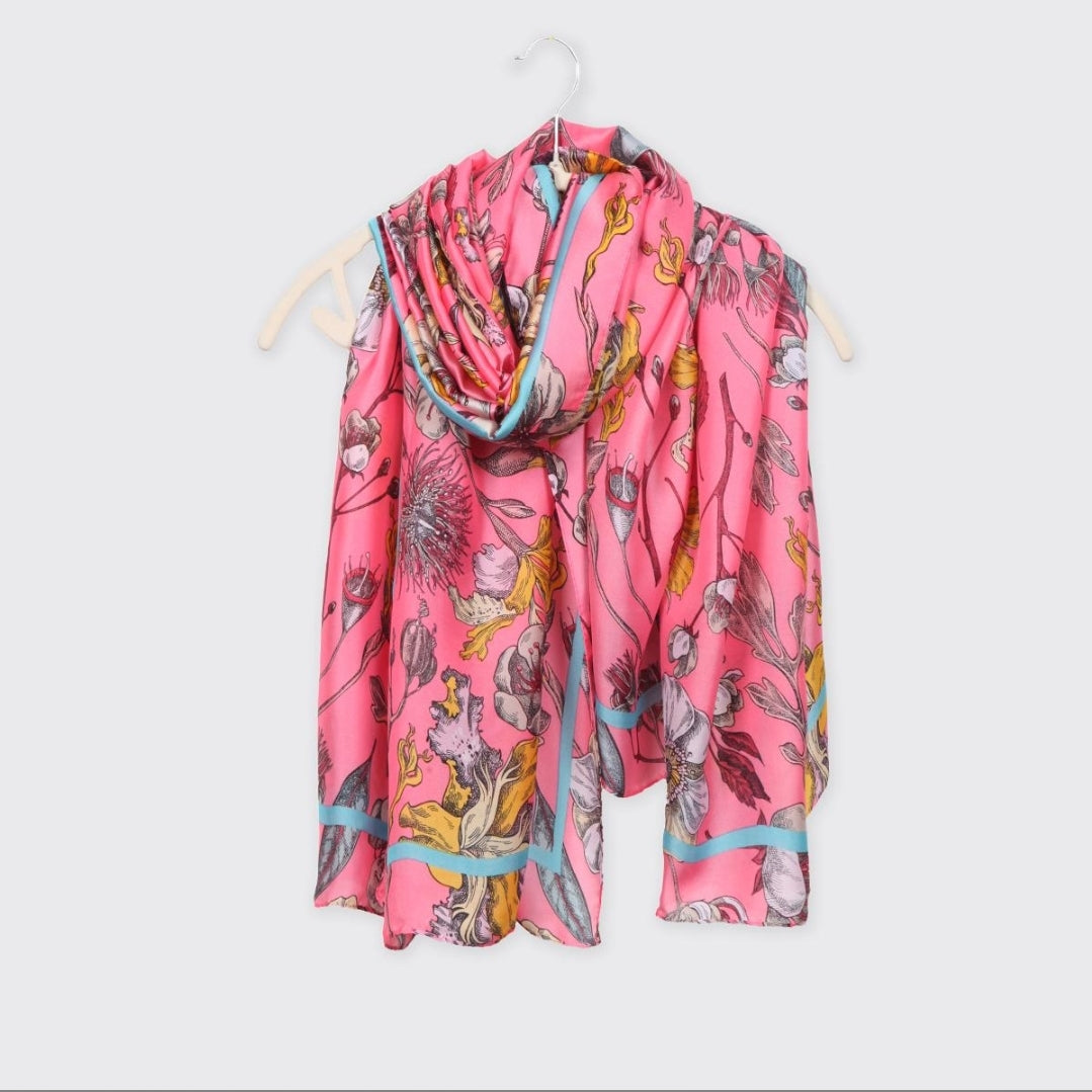 Florencia Long Scarf-Scarf-White finn