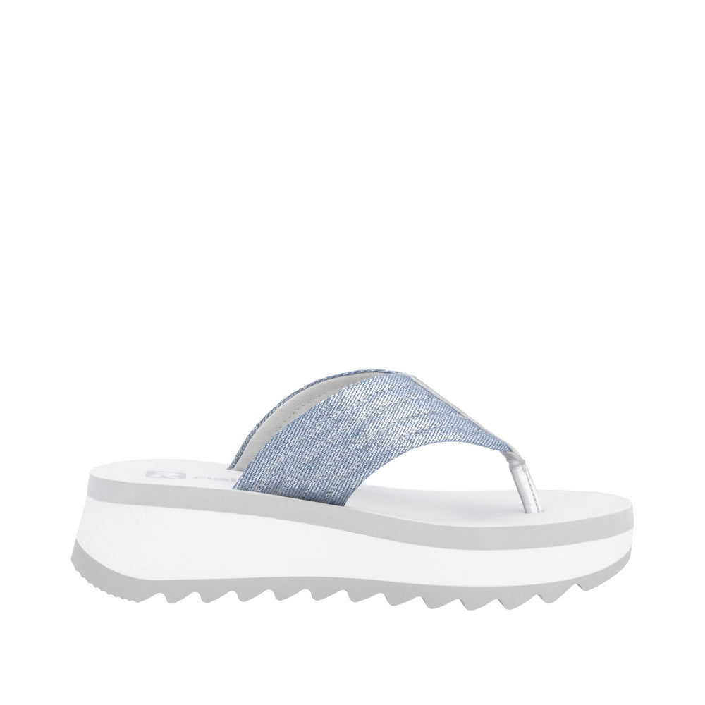 Rieker Fitflop W3054-14-Footwear-White finn