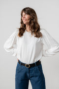 Lily and Me Rosewood Top Plain-White finn