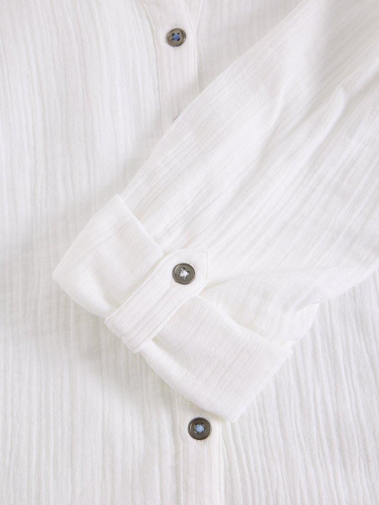 White Stuff Annie Double Cloth in Brilliant White