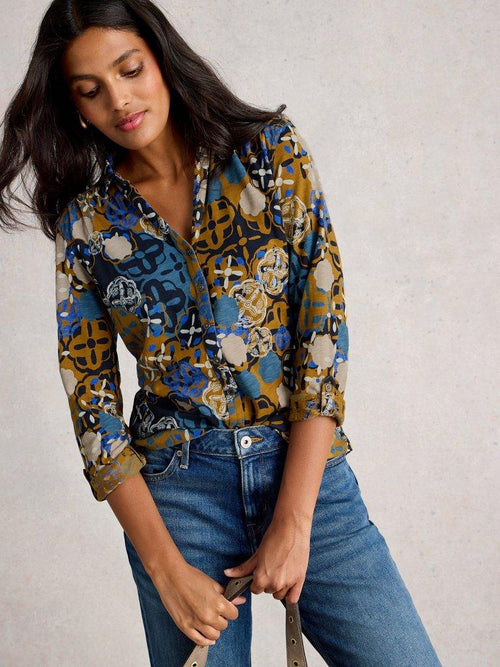 White Stuff Annie Jersey Shirt
