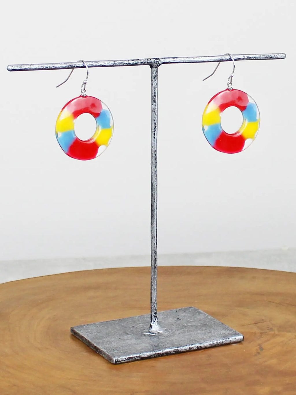 Marbled Resin Earrings UJ1509