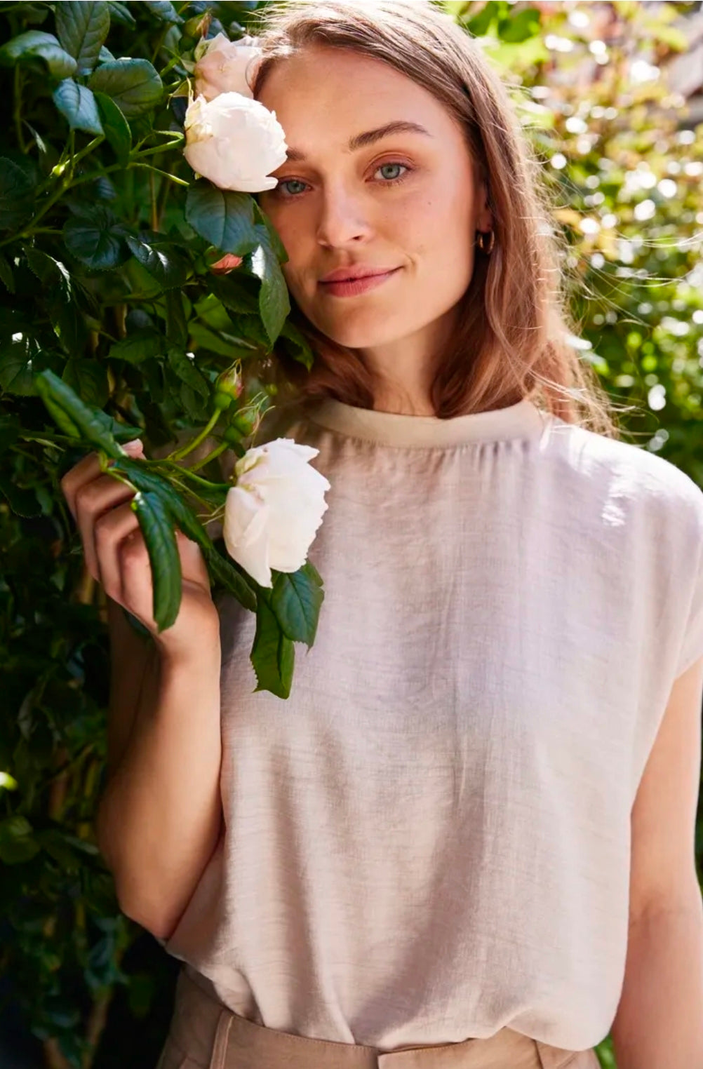 Fransa Frariana Blouse 8-Fransa-White finn