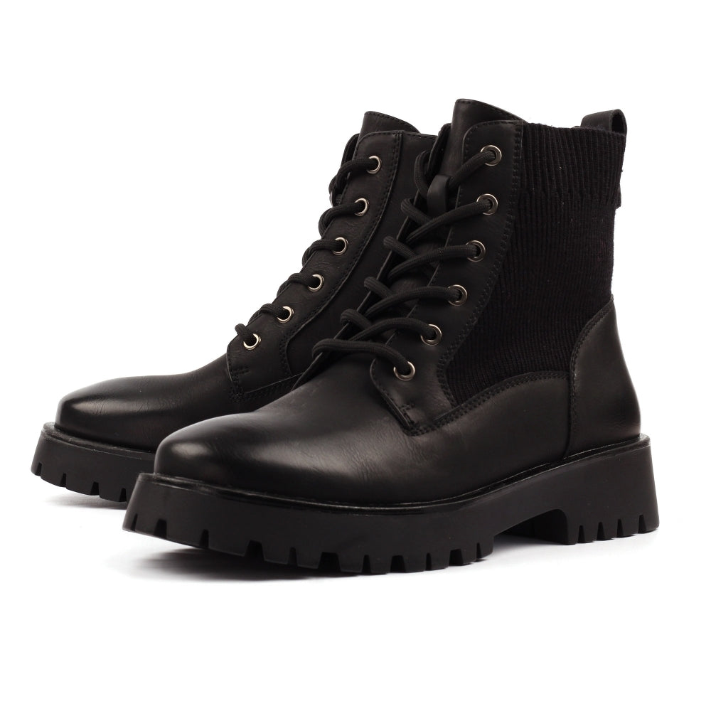 Lunar Tetris Ankle Boot-Footwear-White finn