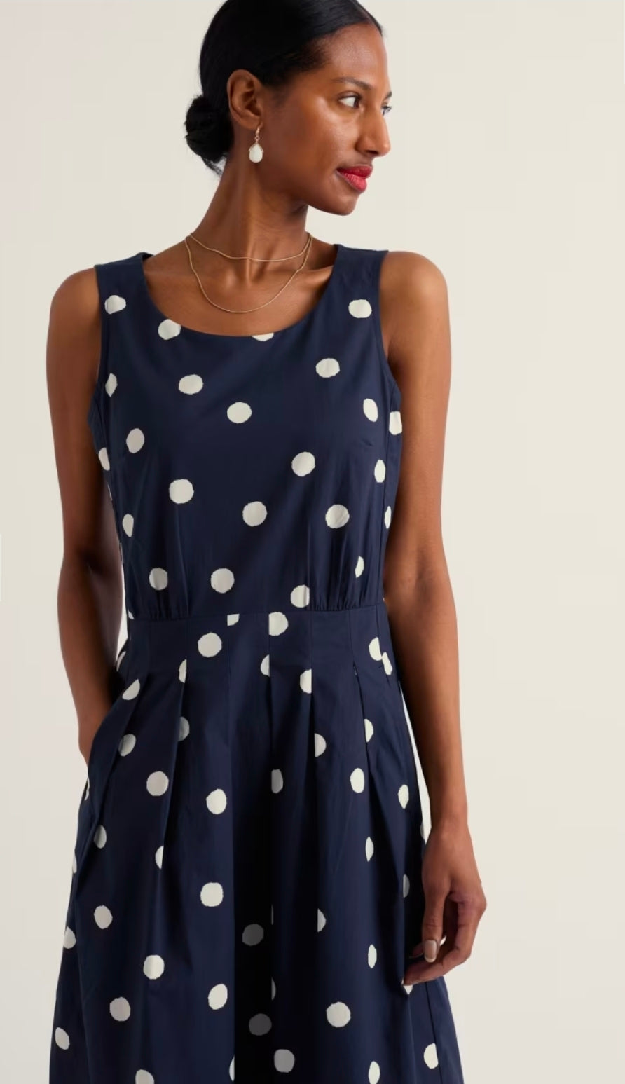 Seasalt Belle Fit-and-flare Midi Dress