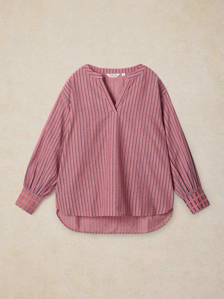 White Stuff raya pop over shirt