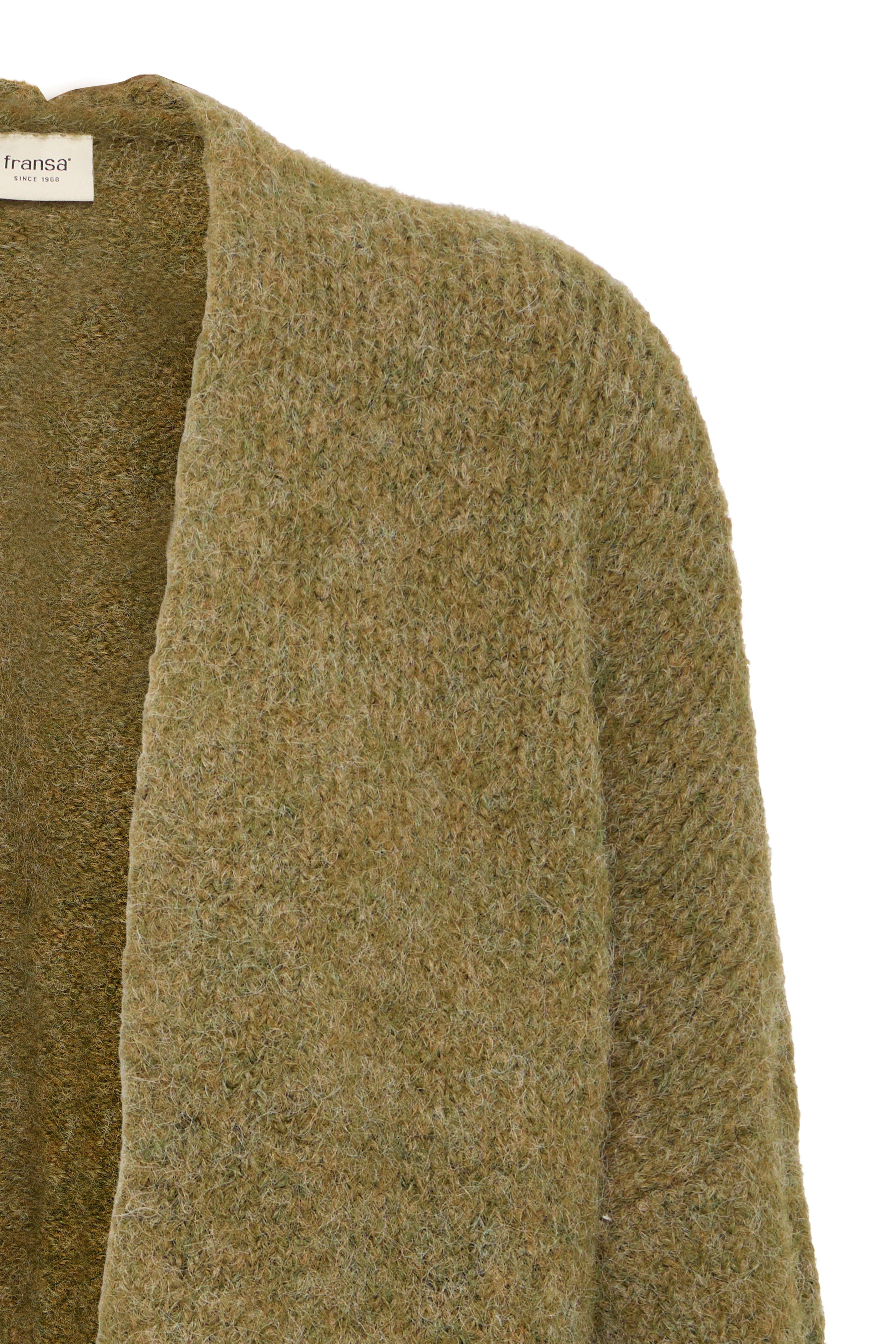 Fransa Frelisa Cardigan 1-Cardigan-White finn