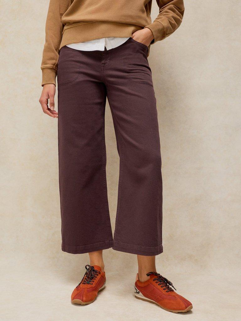 White Stuff Tia Wide Leg Crop Jean