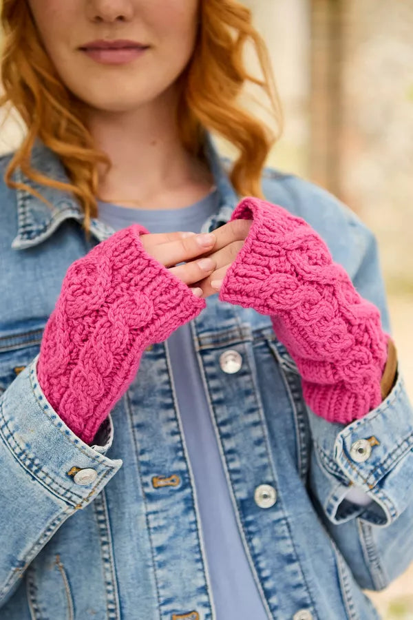Pachamama Enniskerry Handwarmer (Merino) Rose