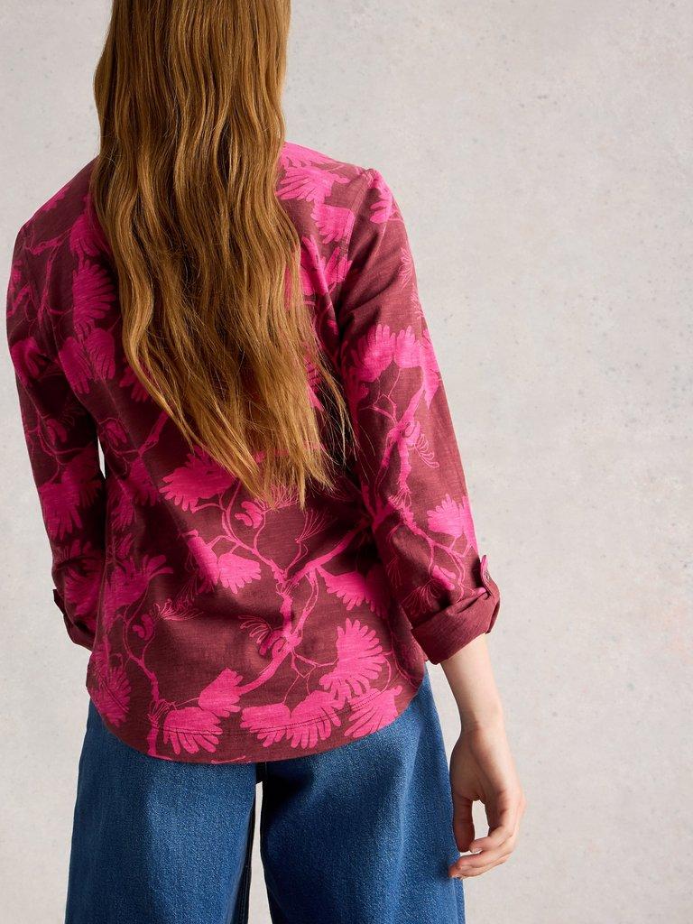 White Stuff Annie Jersey Shirt-Shirts & Tops-White finn