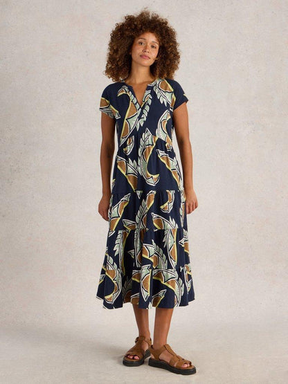 White Stuff Tabitha Sleeveless Jersey Midi Dress
