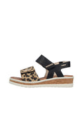 Rieker Contrast Sandal V4181-Rieker-White finn